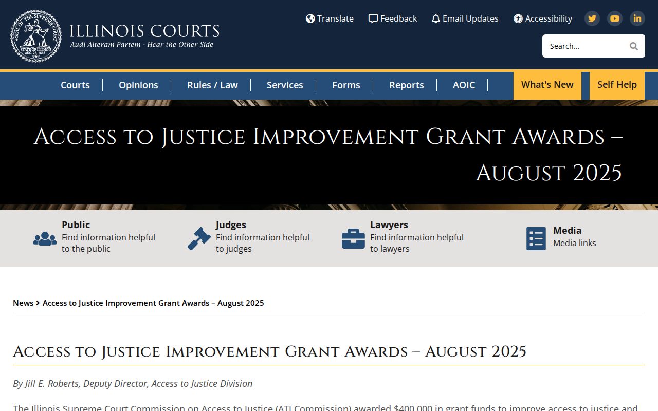 Pinckneyville criminal records courthouse access grant
